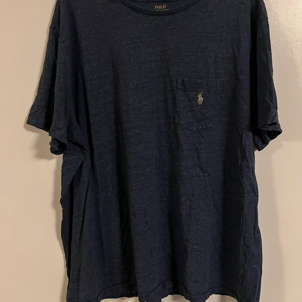 Polo by Ralph Lauren Men's Dark Blue Short Sleeve Tee